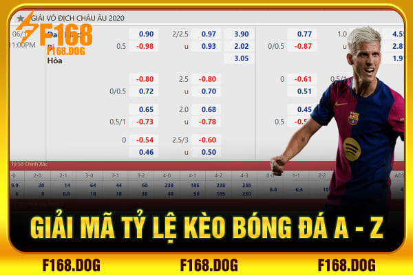 Giải mã tỷ lệ kèo bóng đá A-Z Giải mã tỷ lệ kèo bóng đá A-Z