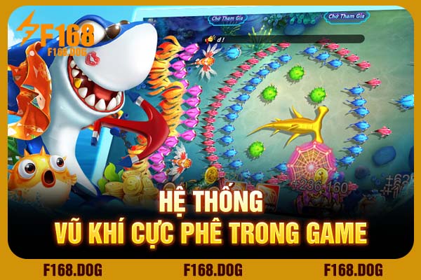 Hệ thống vũ khí cực phê trong game Hệ thống vũ khí cực phê trong game